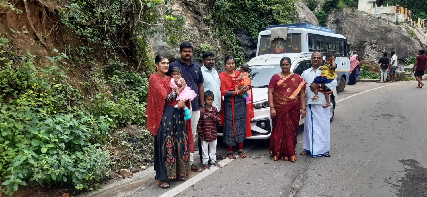 Genuine customer tour with Vigneshwaran Tours and Travels