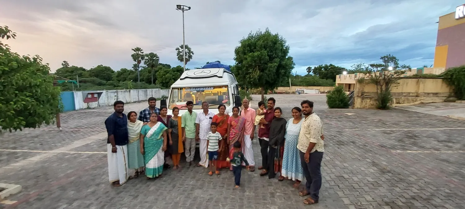Genuine customer tour with Vigneshwaran Tours and Travels