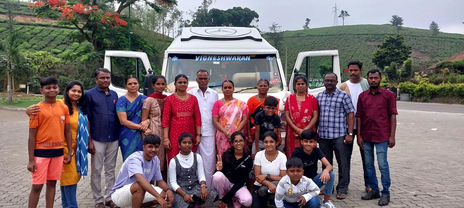 Genuine customer tour with Vigneshwaran Tours and Travels