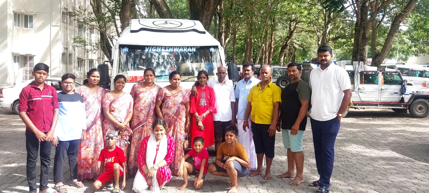 Genuine customer tour with Vigneshwaran Tours and Travels