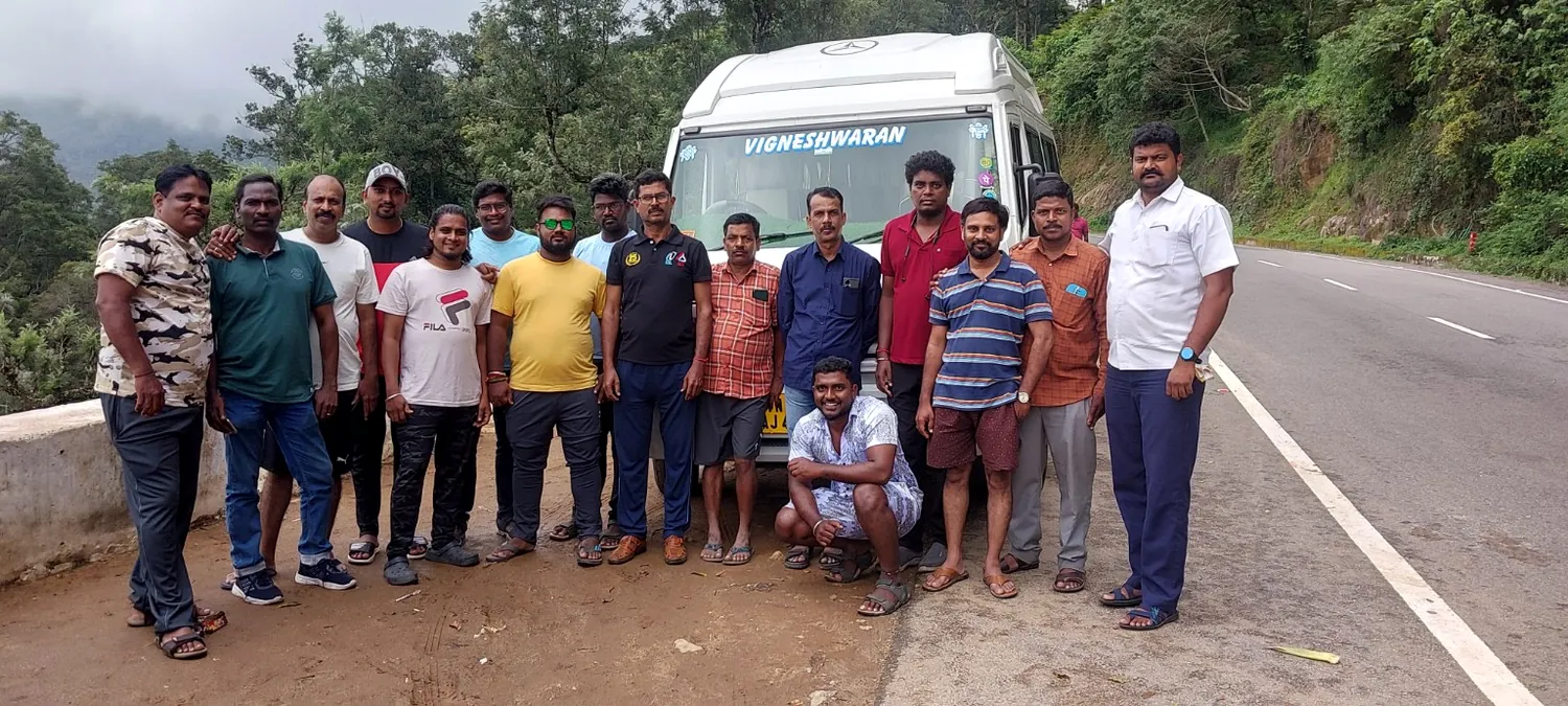 Genuine customer tour with Vigneshwaran Tours and Travels