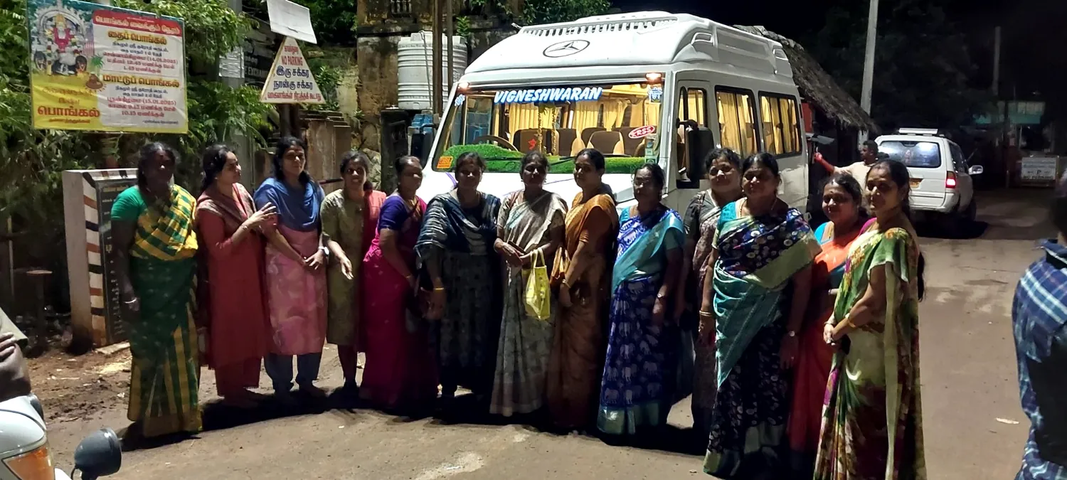 Genuine customer tour with Vigneshwaran Tours and Travels