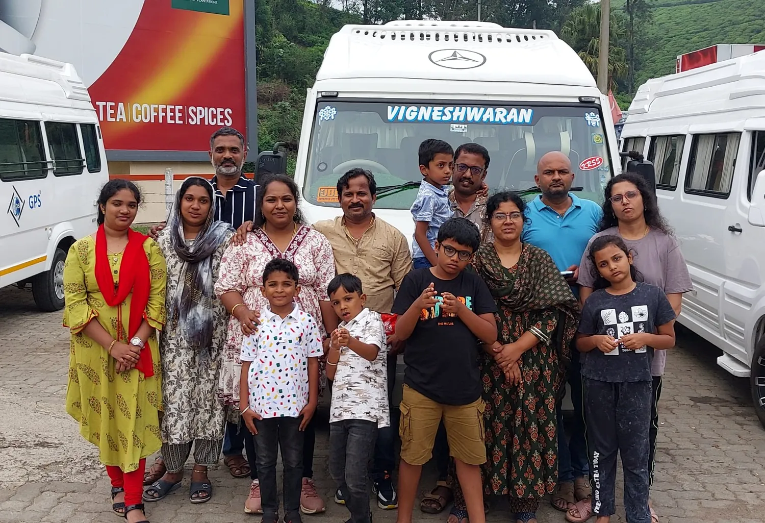 Genuine customer tour with Vigneshwaran Tours and Travels