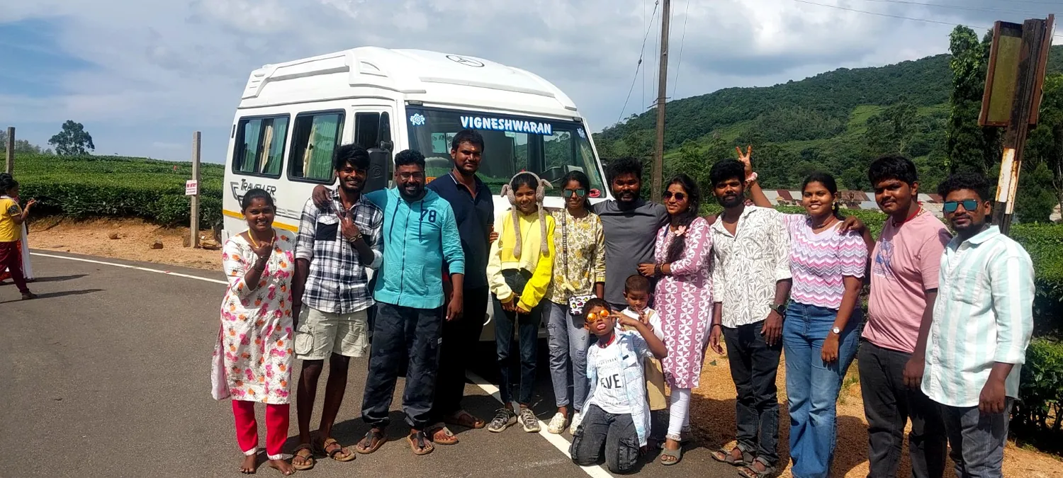Genuine customer tour with Vigneshwaran Tours and Travels