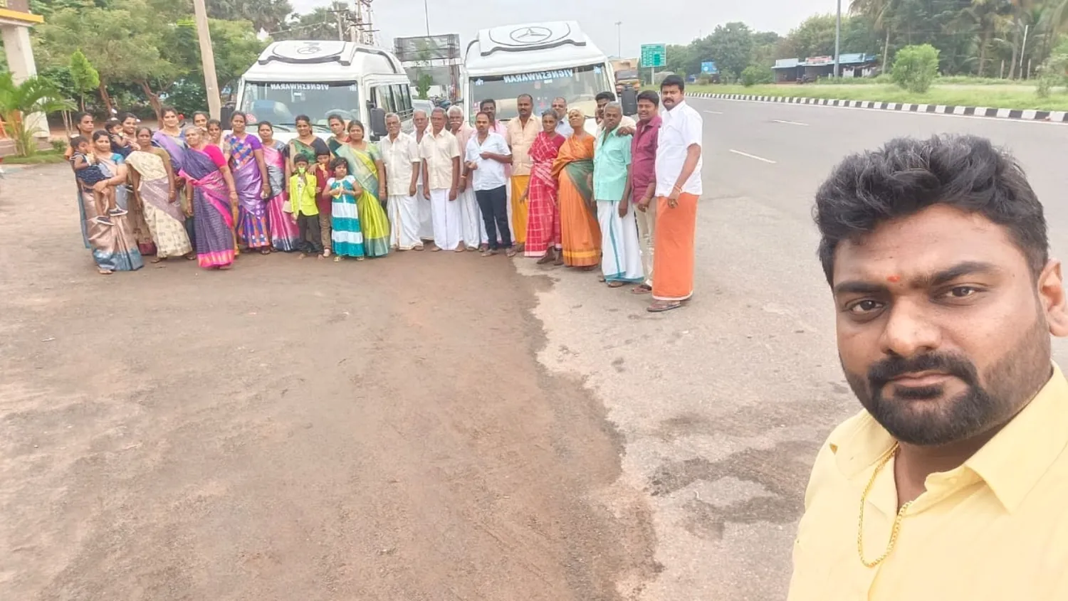 Genuine customer tour with Vigneshwaran Tours and Travels