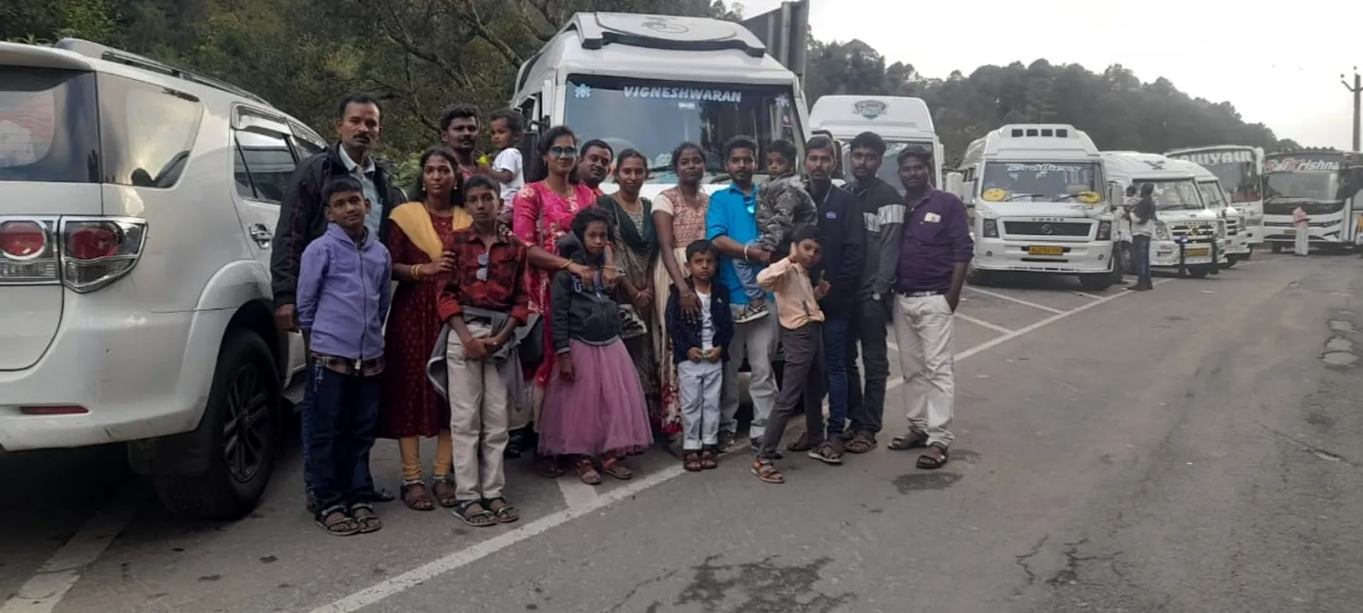 Genuine customer tour with Vigneshwaran Tours and Travels