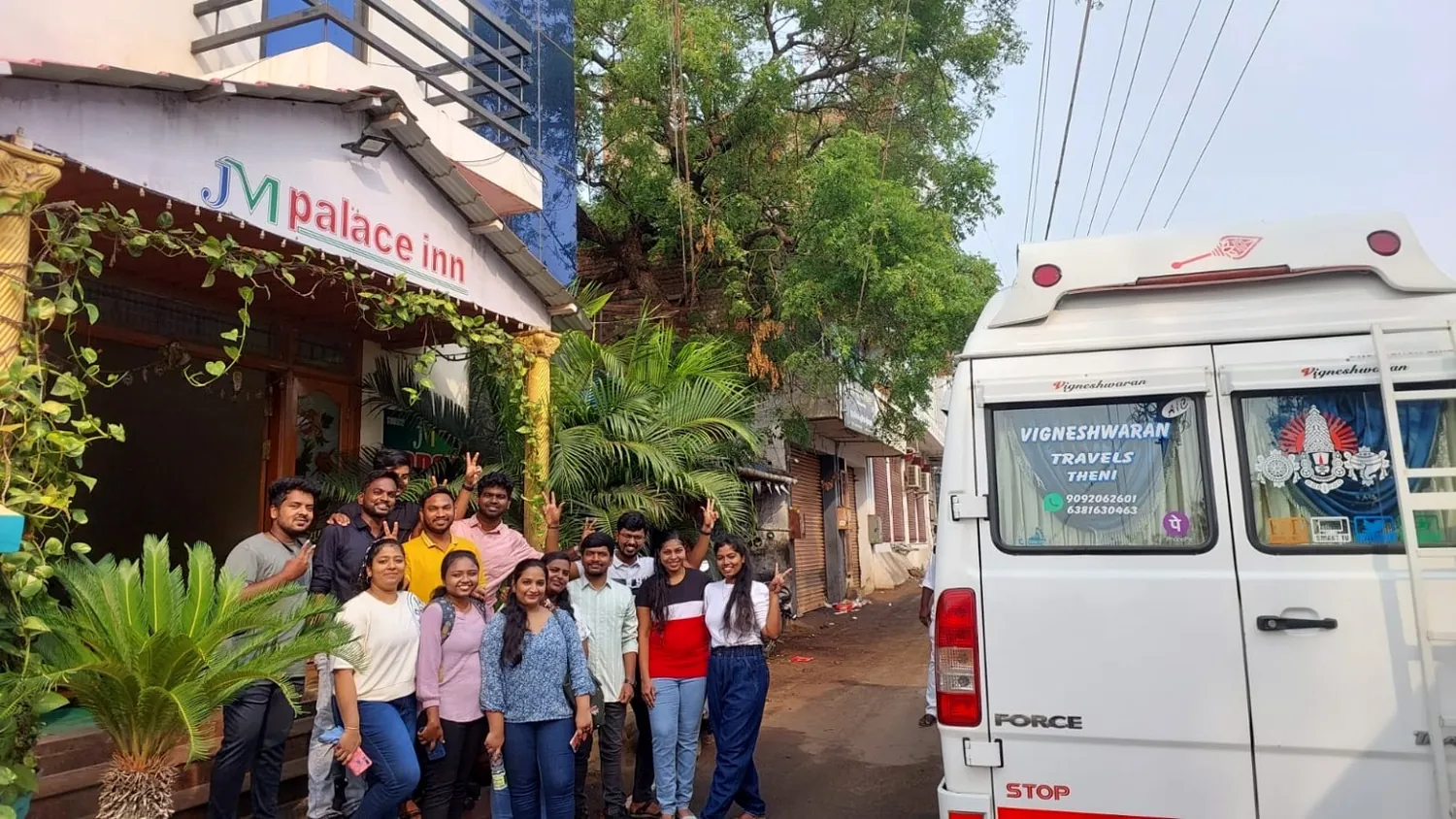 Group transportation service with Vigneshwaran vehicle