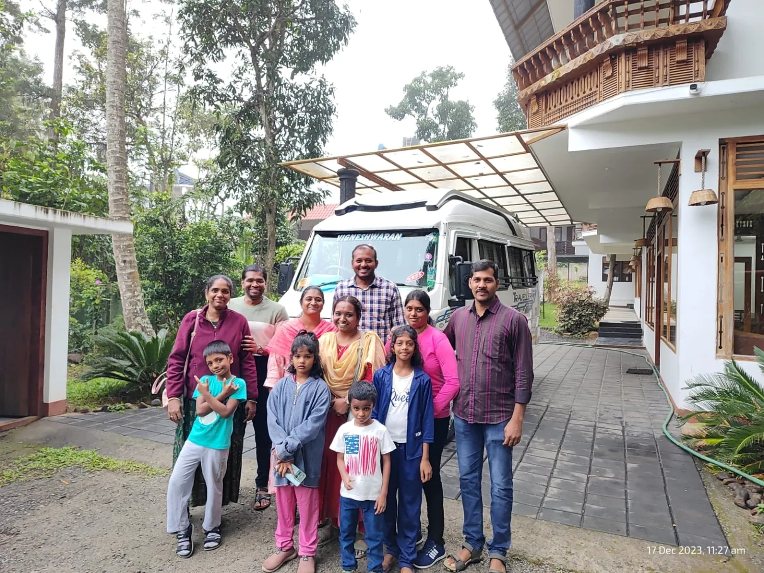 Genuine customer tour with Vigneshwaran Tours and Travels