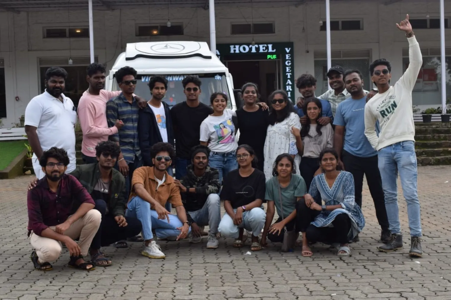 Friends group tour