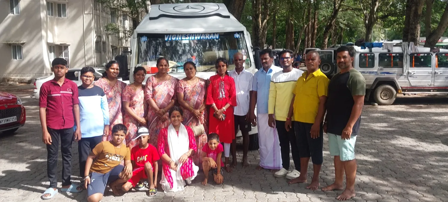 Genuine customer tour with Vigneshwaran Tours and Travels